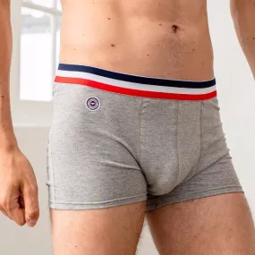 Le Slip Français | Boxer Short (Grau Meliert) - S