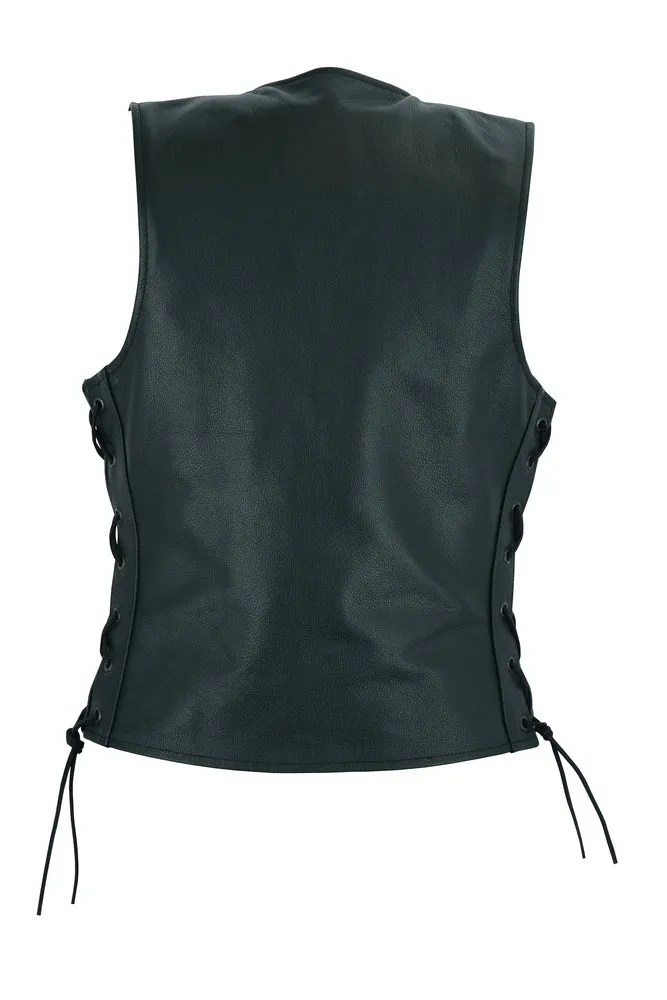 Leather Women's Soft Premium Leather Vest