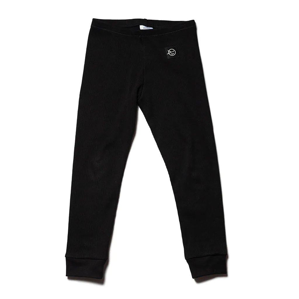 Legging Daily Black Medium Rib