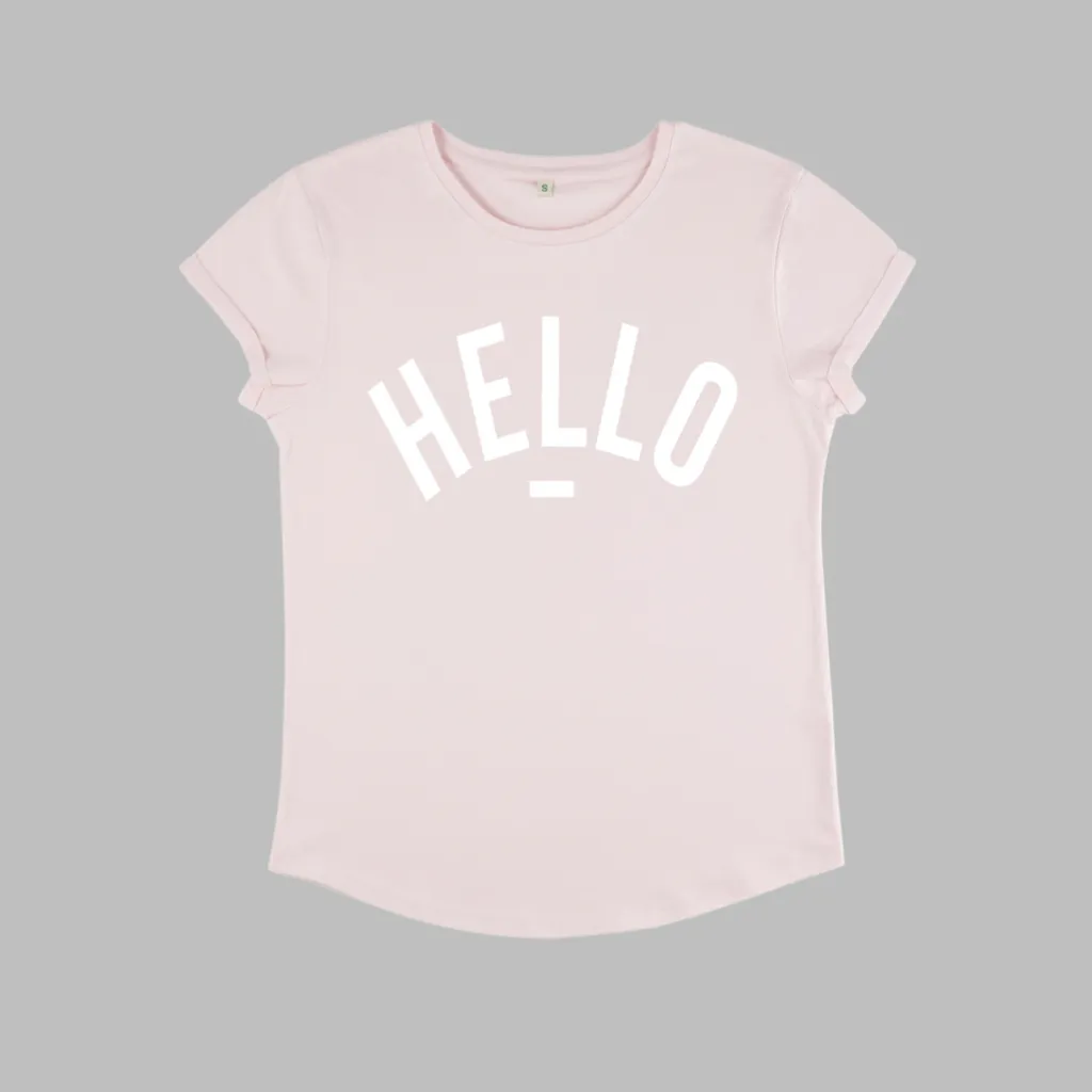 Light Pink Hello T-Shirt