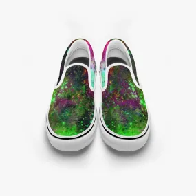 Lilith Split-Style Psychedelic Slip-On Shoes