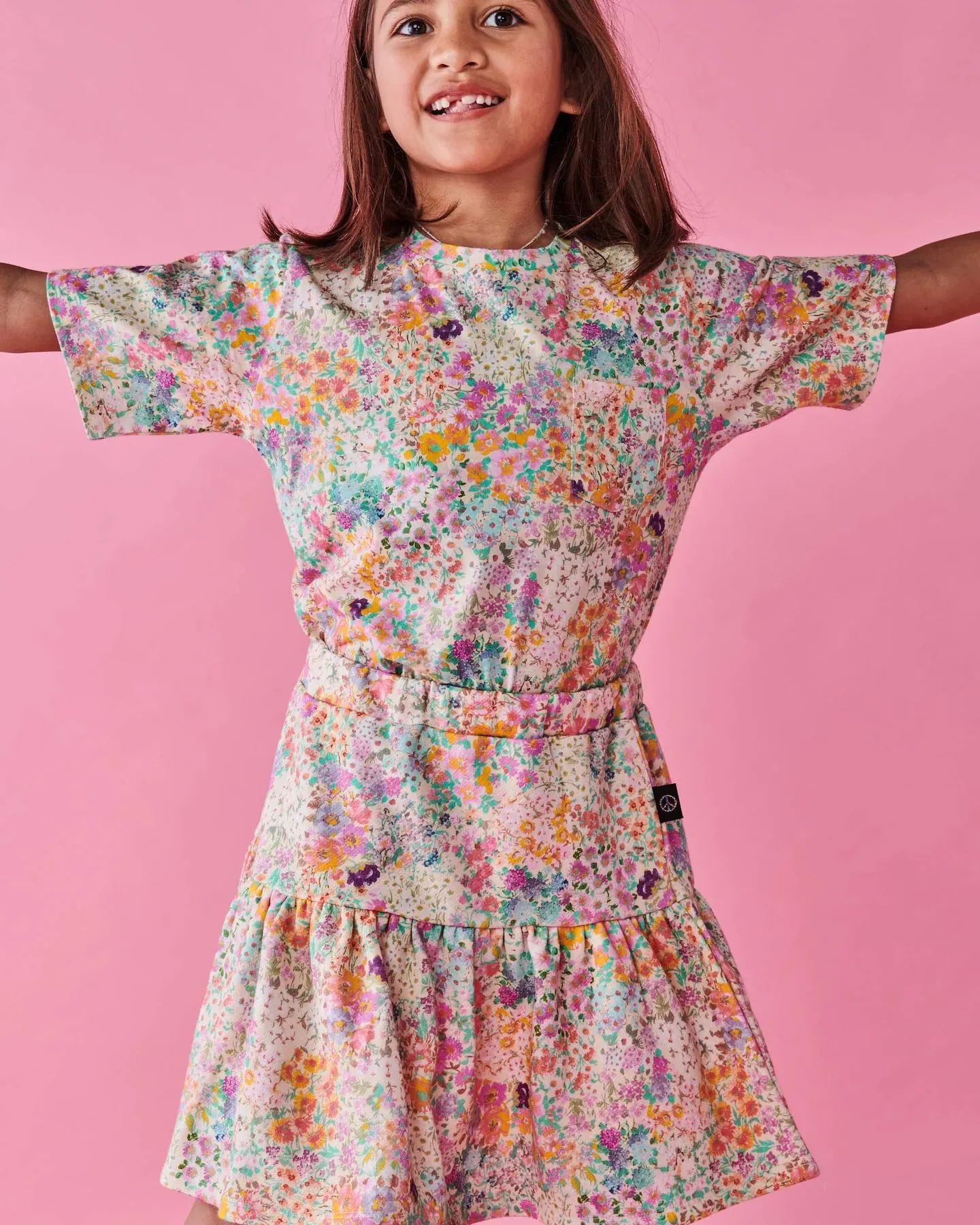 Little Bit Ditsy Organic Cotton T’shirt