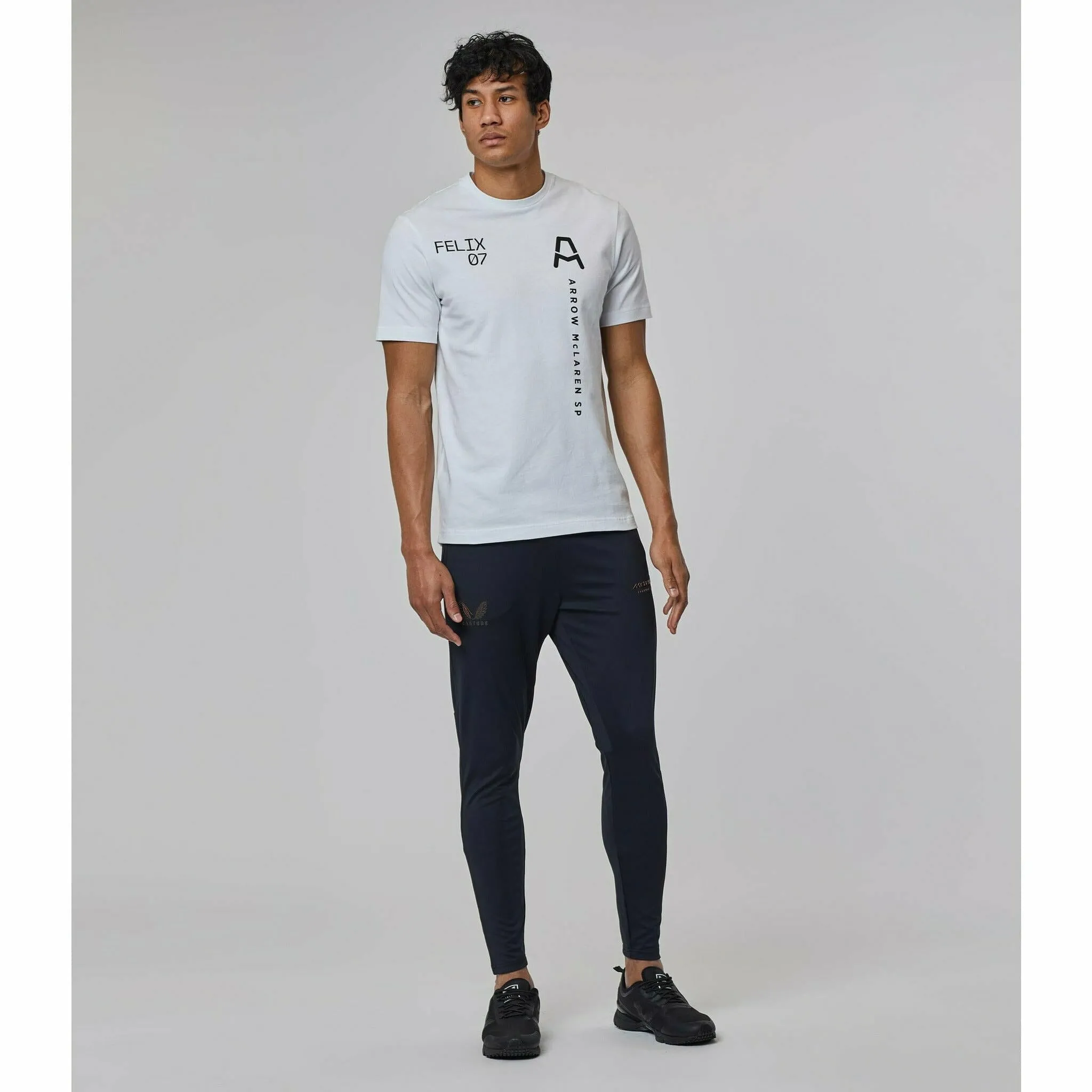 McLaren Indy Car Men's Felix Rosenqvist  #7 Driver T-Shirt - White