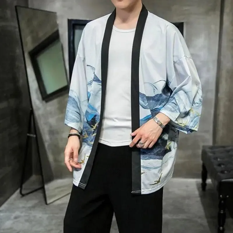 Mens Kimono Coat 'Shigeo'