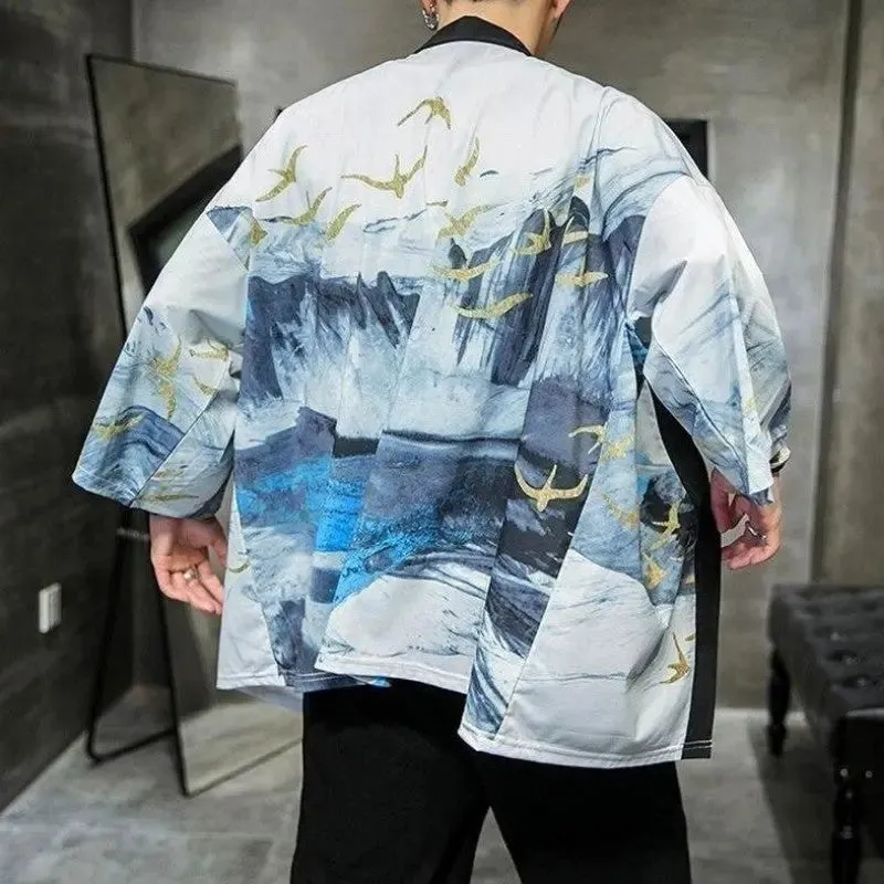 Mens Kimono Coat 'Shigeo'