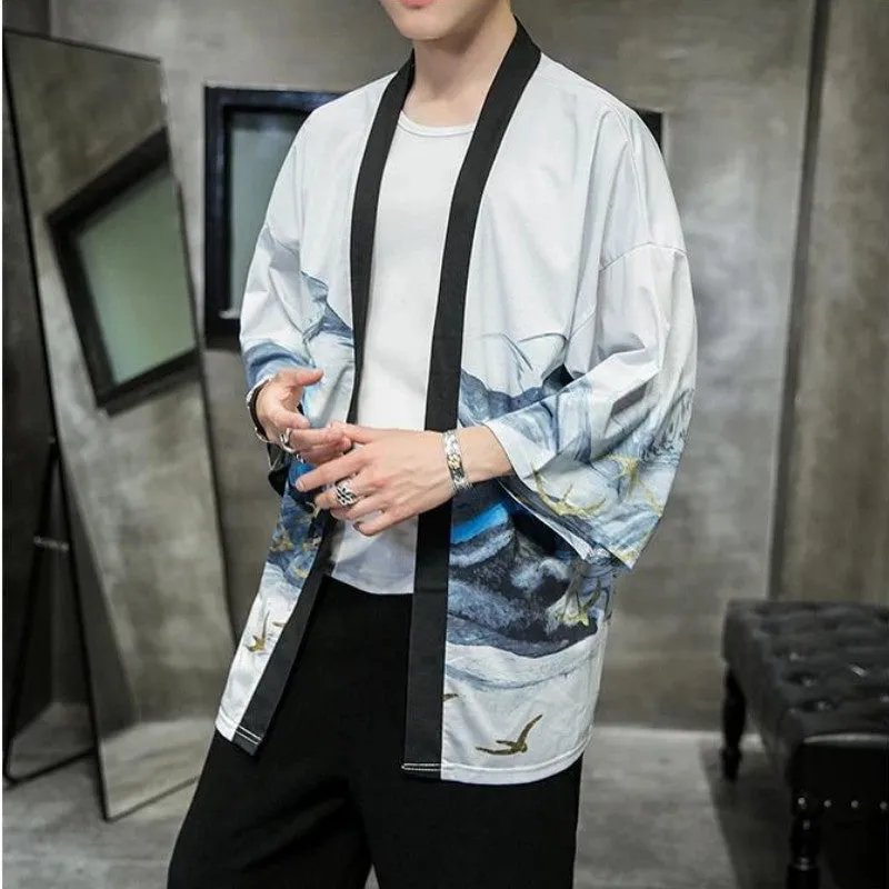 Mens Kimono Coat 'Shigeo'