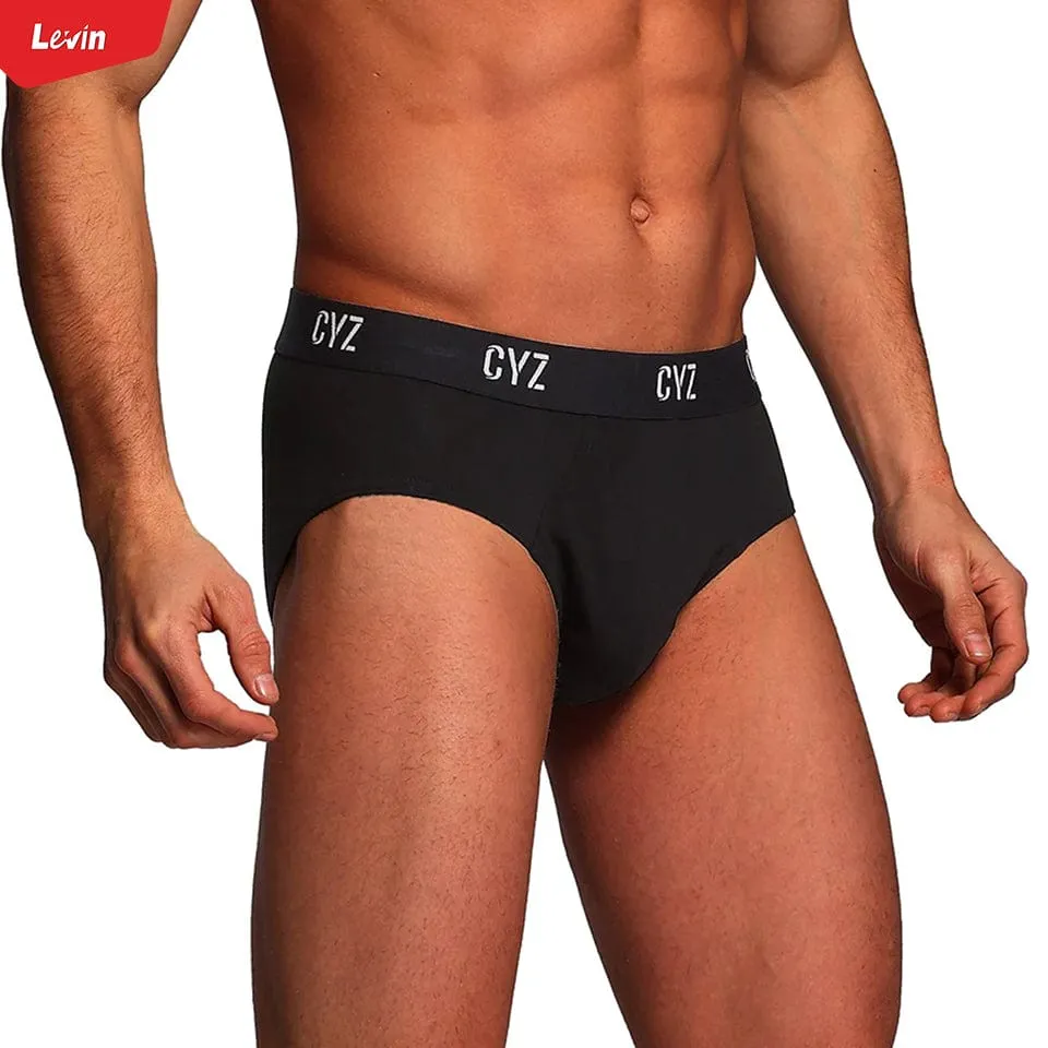 Mens Mid Rise Cotton Stretch Briefs Underwear