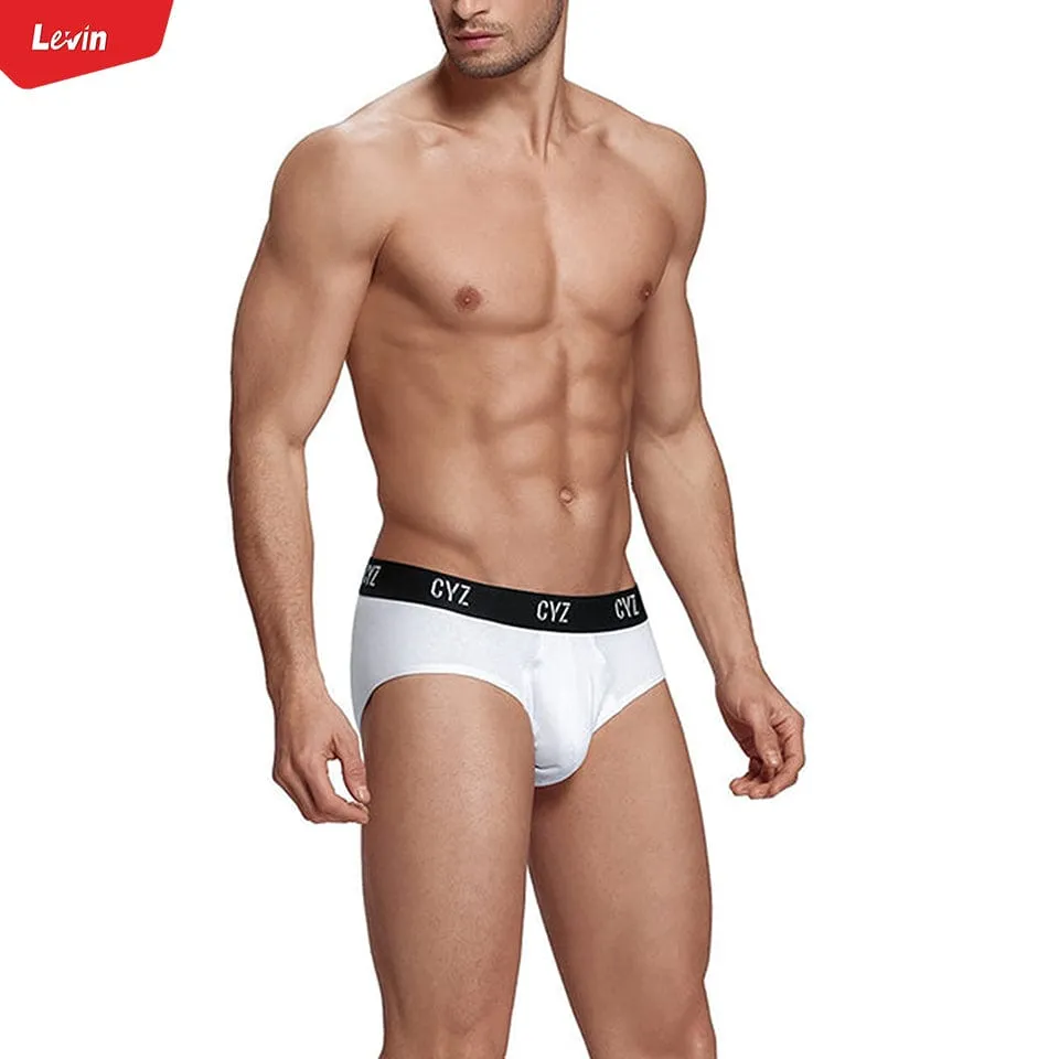 Mens Mid Rise Cotton Stretch Briefs Underwear