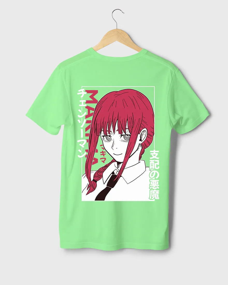 Mens Regular Tshirt Anime Chainsaw Man Makima 1