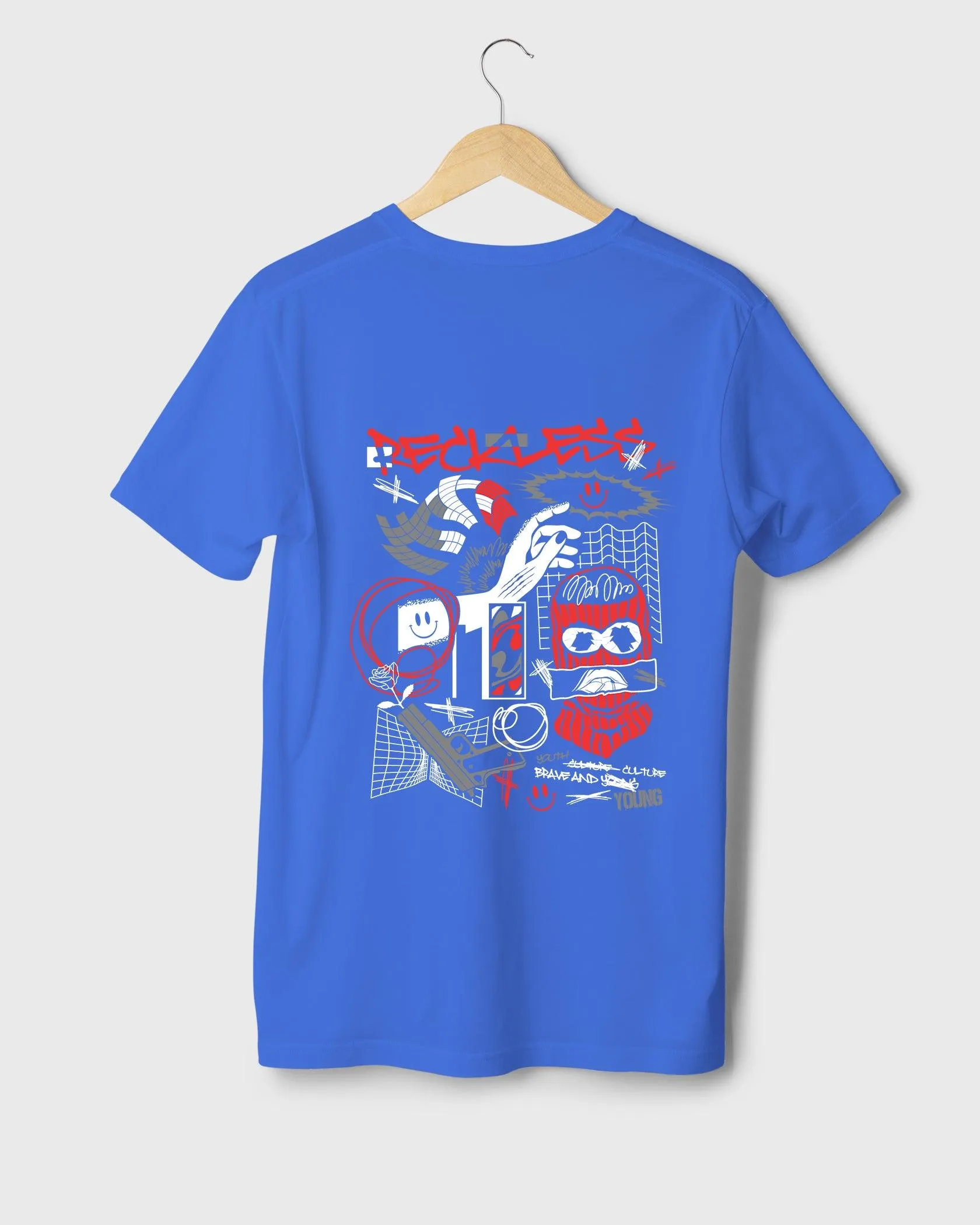 Mens Regular Tshirt Funky Funky Peace
