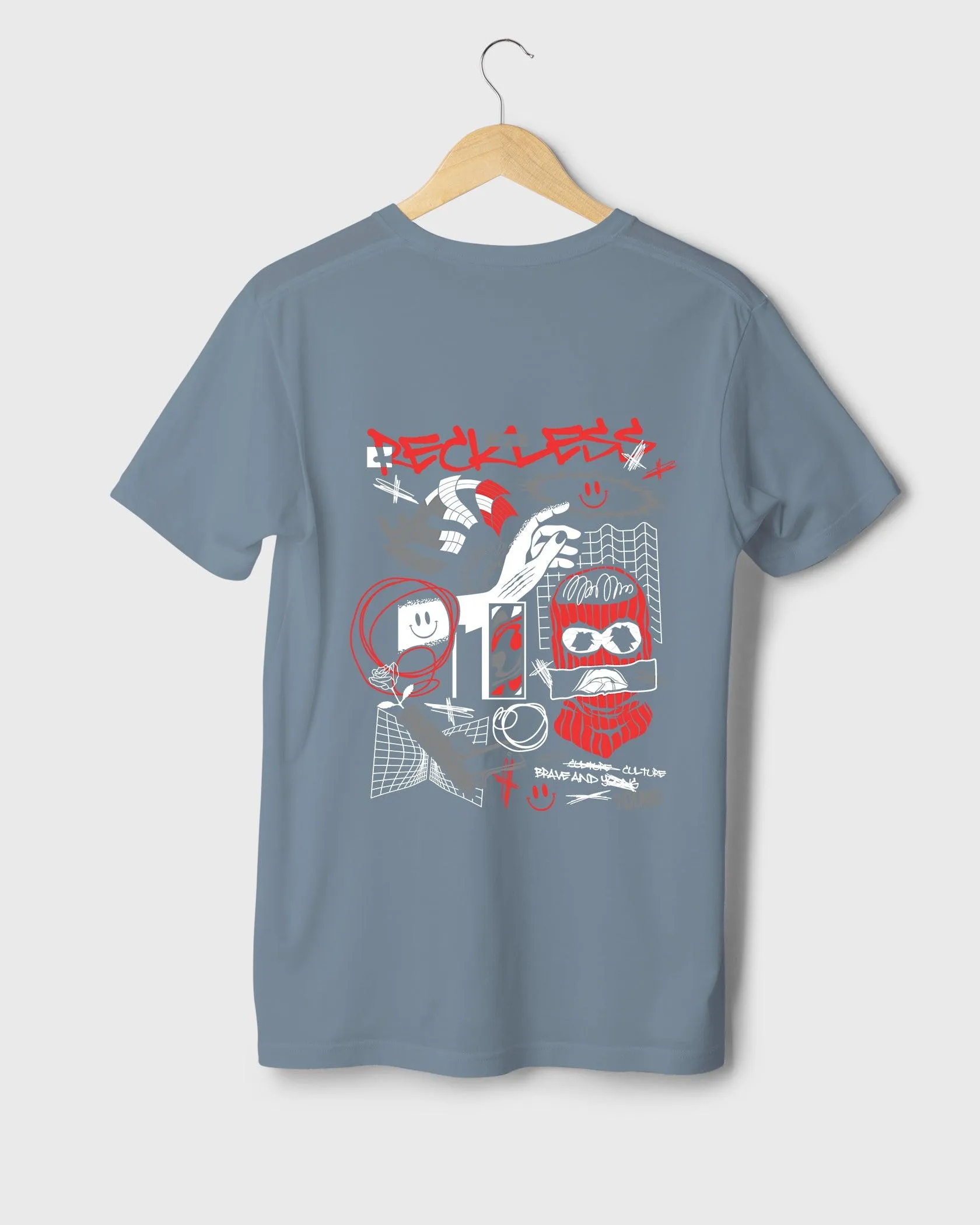 Mens Regular Tshirt Funky Funky Peace