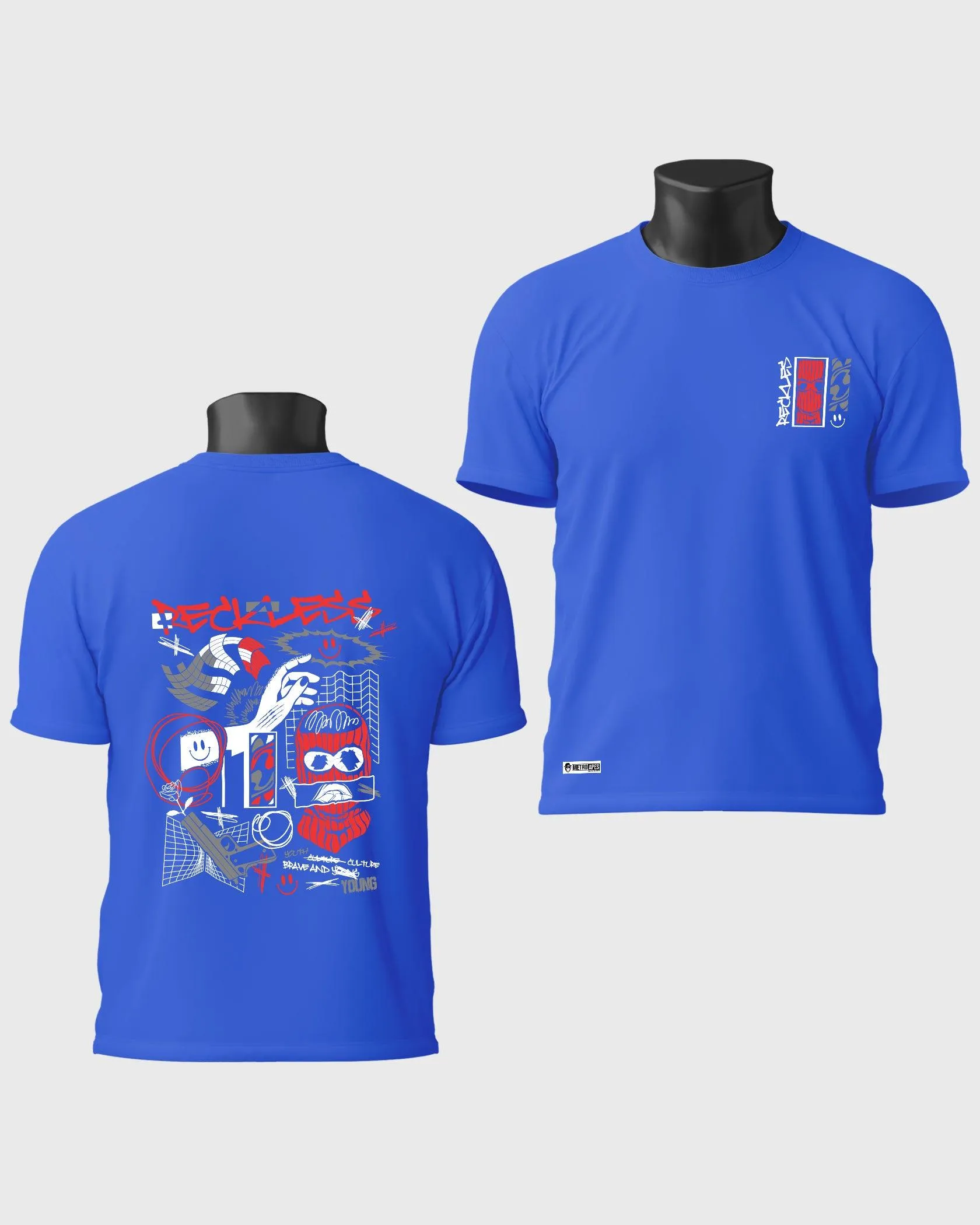 Mens Regular Tshirt Funky Funky Peace