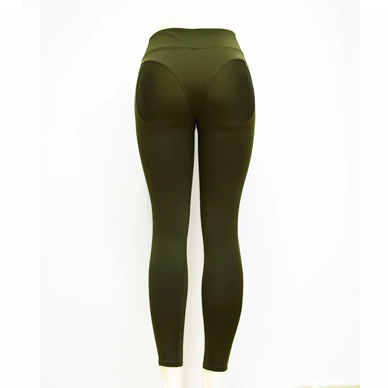 Mesh Patchwork Yoga Sport Legging Pants