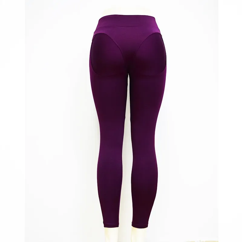 Mesh Patchwork Yoga Sport Legging Pants