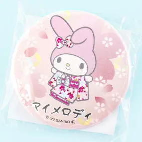 My Melody Sakura Kimono Badge