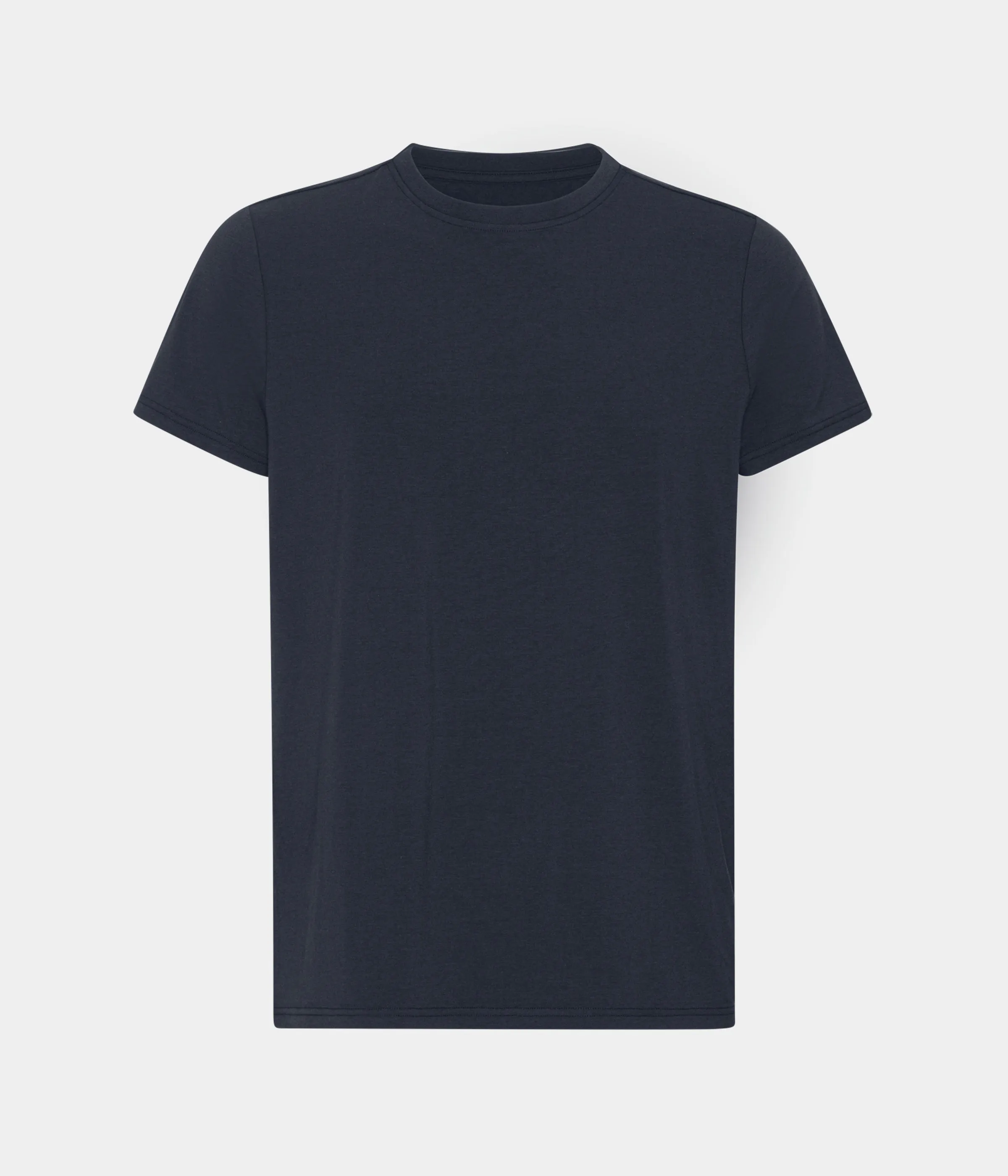 Navy crew neck bamboo T-shirt