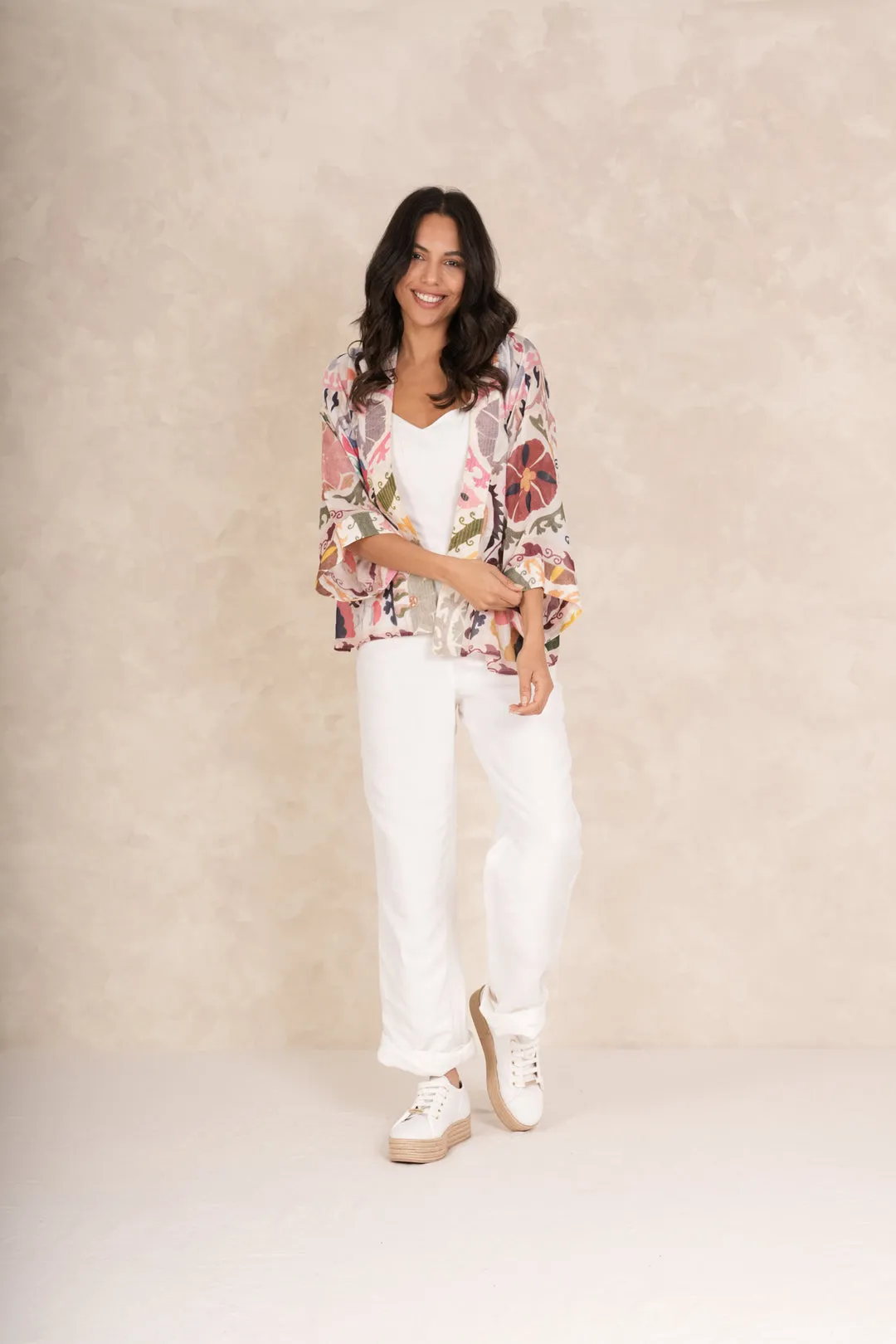 One Hundred Stars Susani Pink Kimono