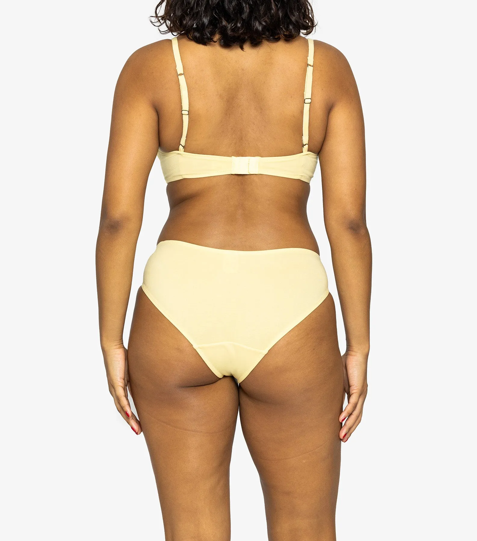 Organic Hipster Brief - Lemon