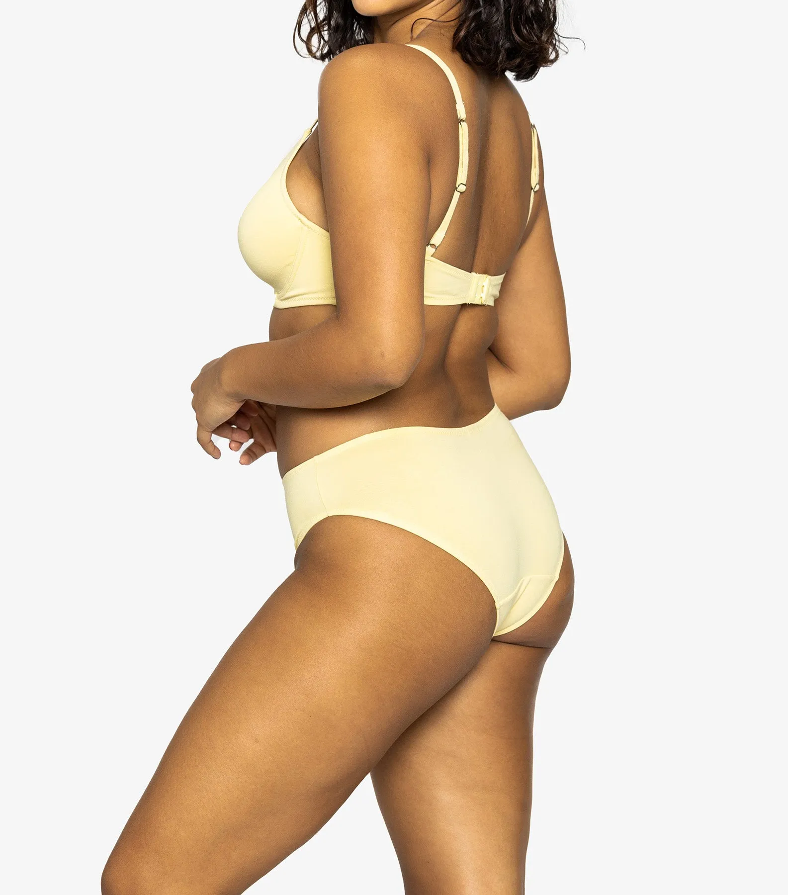 Organic Hipster Brief - Lemon