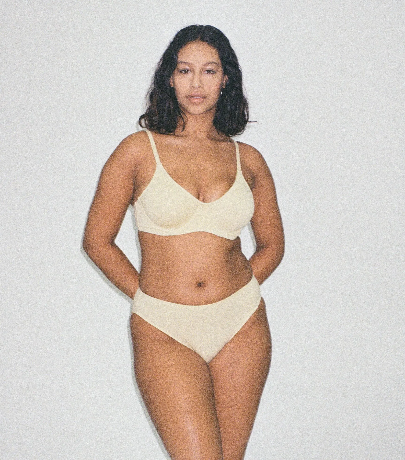 Organic Hipster Brief - Lemon