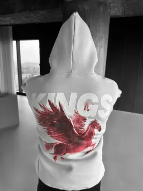 Oversize Kings Hoodie - Grey