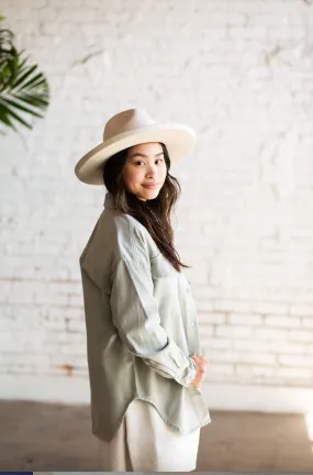 Pastel Mint Shacket
