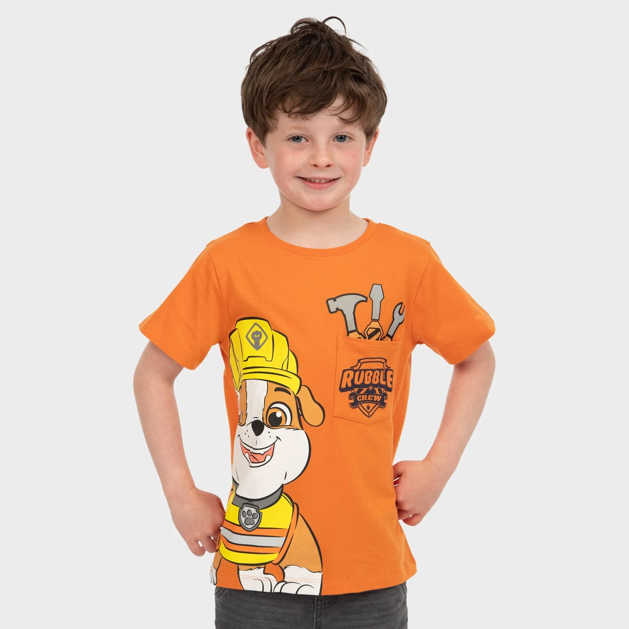 Paw Patrol T-shirt – Rubble and Crew