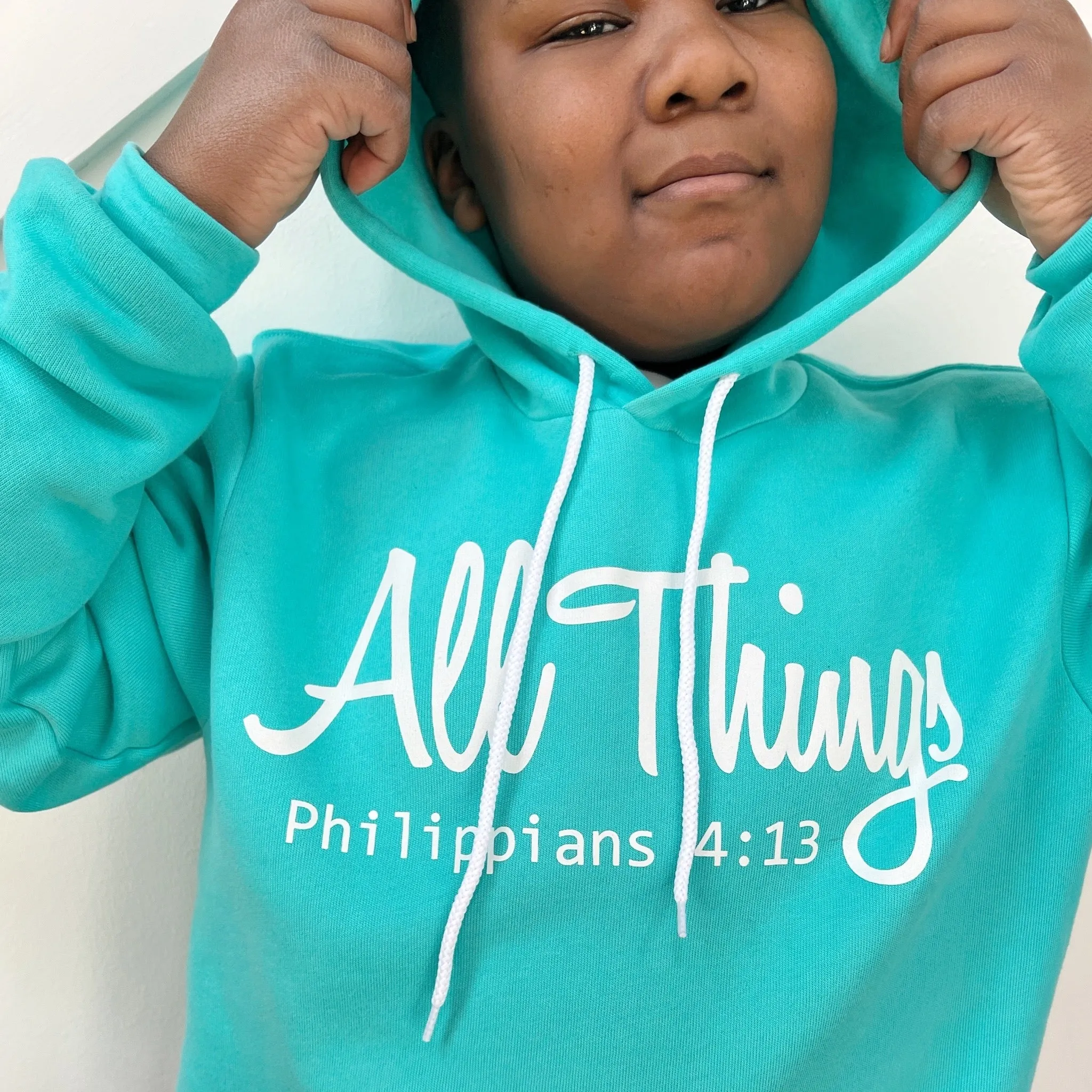Philippians 4:13 - All Things Premium Hoodie (Various Colors)