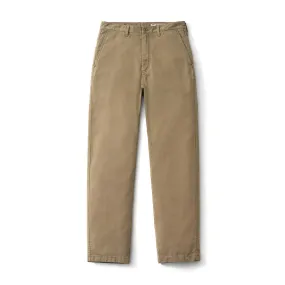 POTTERY Garment Washed Pants (Straight Fit) - Beige