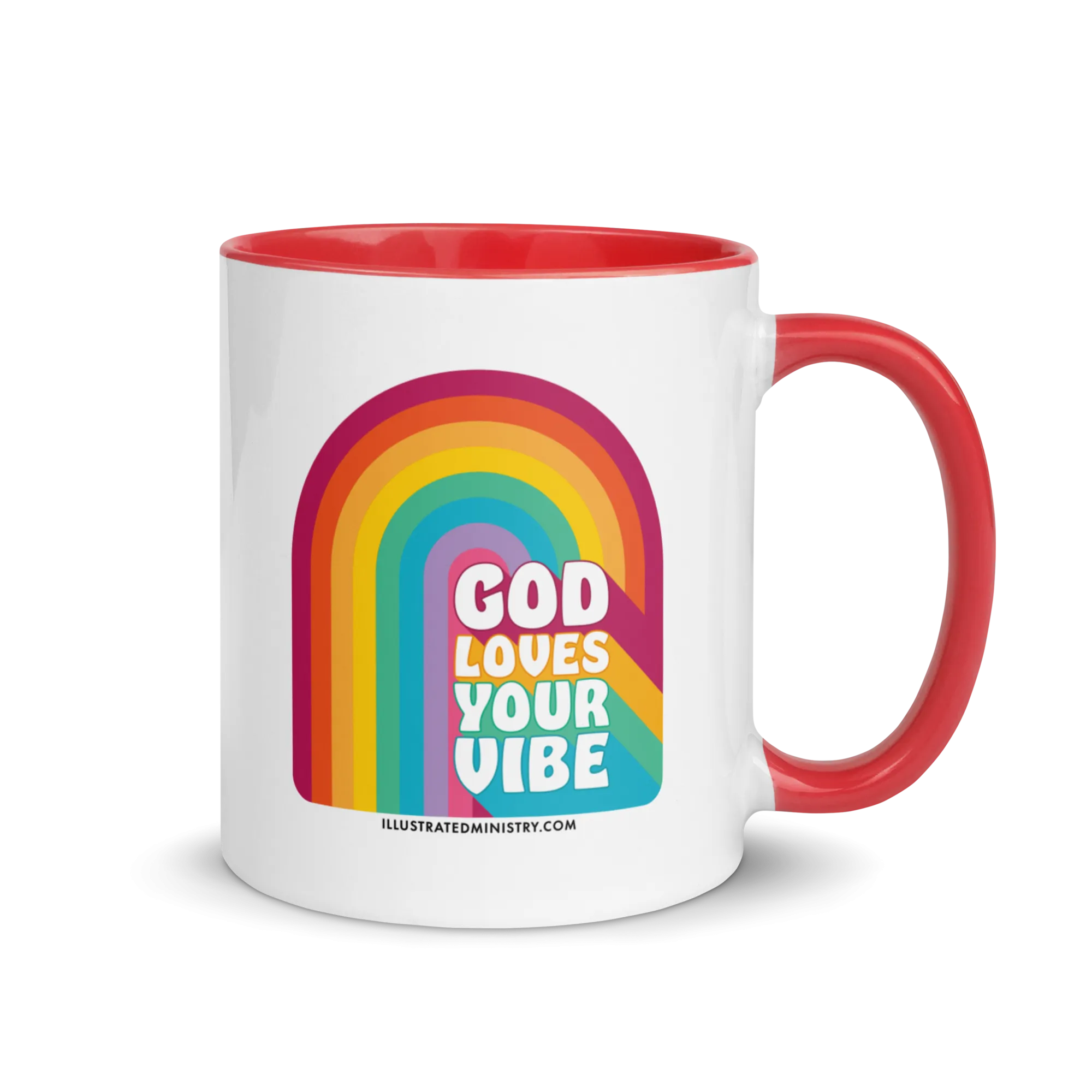 "God Loves Your Vibe" Mug