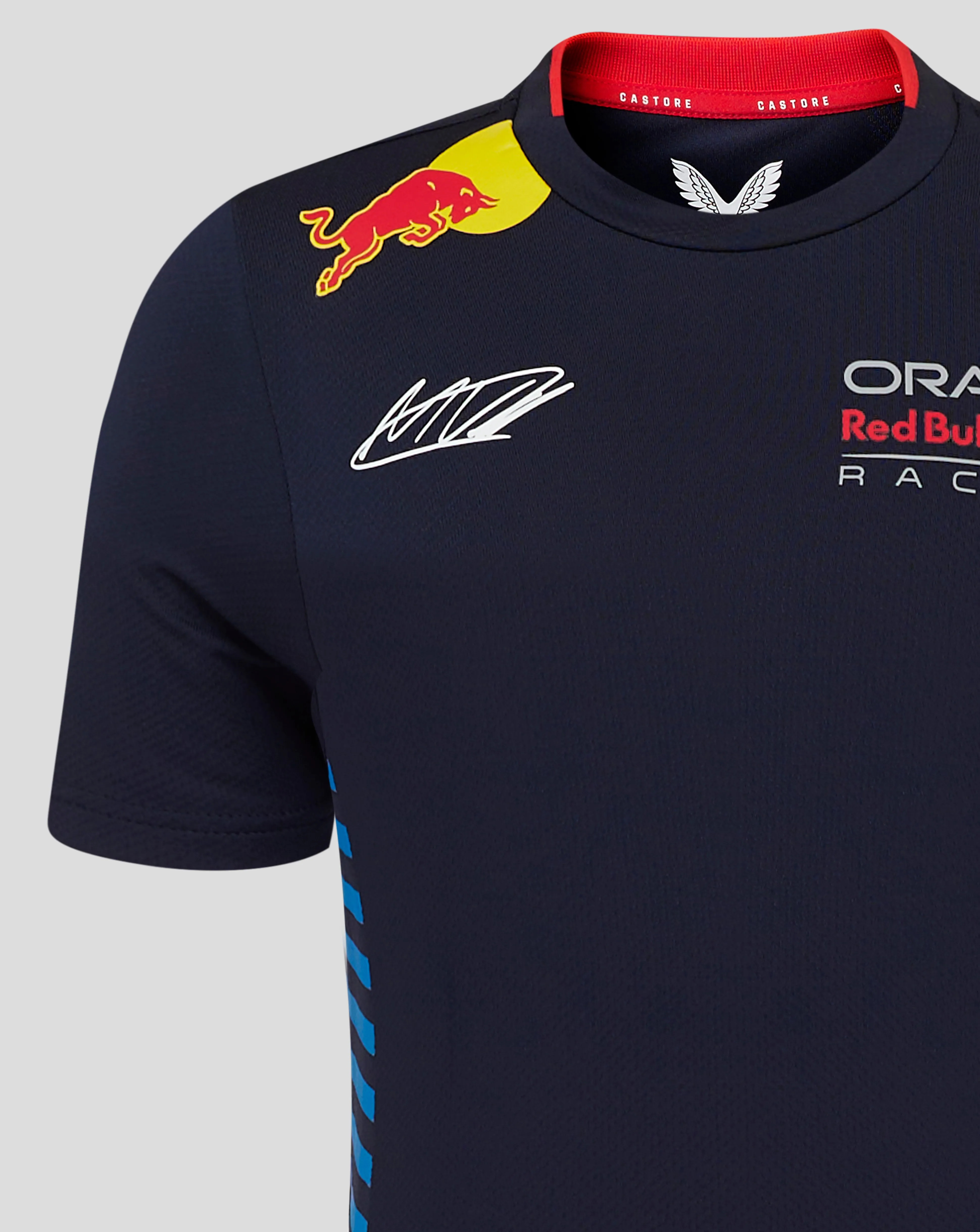 Red Bull t-shirt, Castore, Max Verstappen, kids, blue