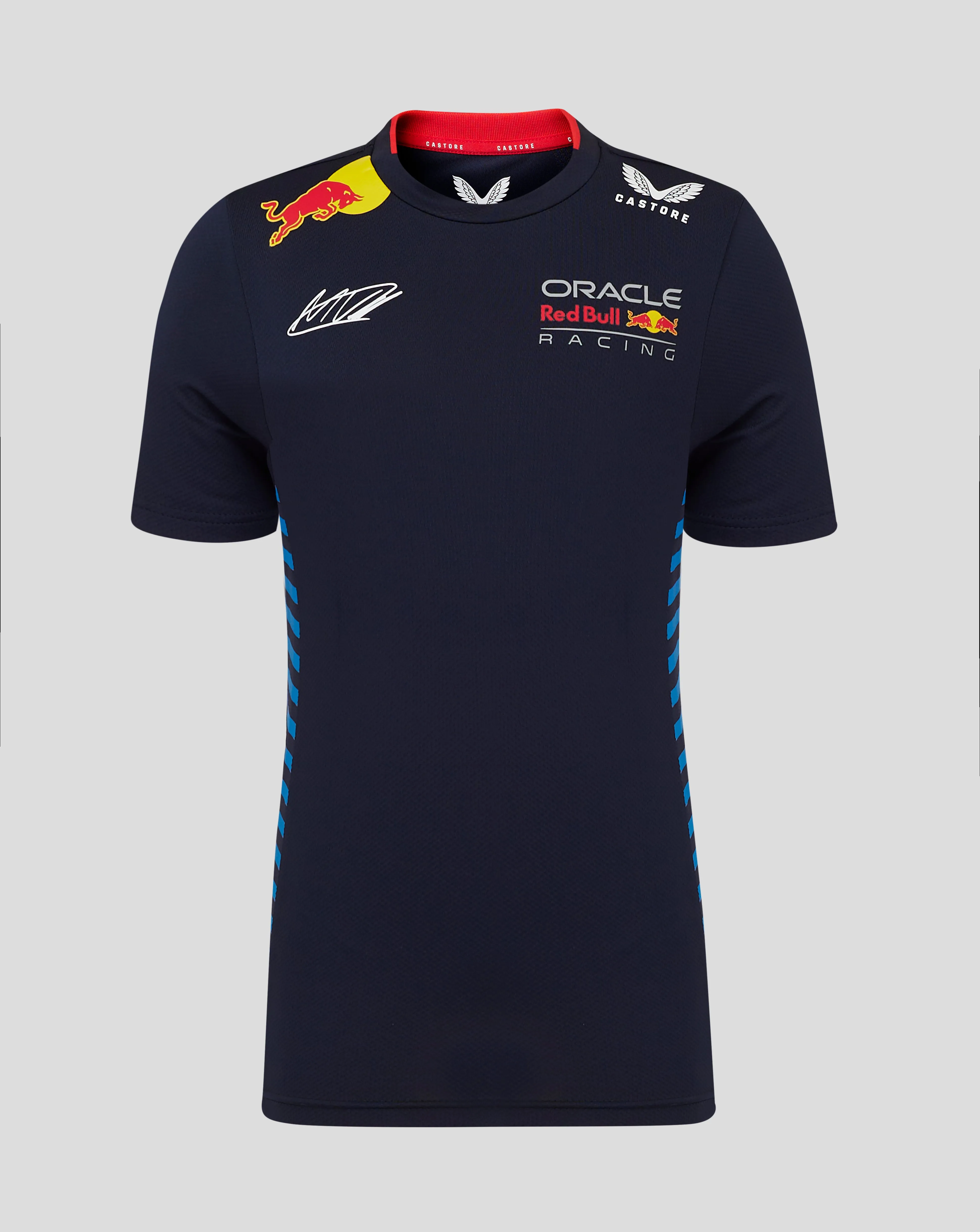 Red Bull t-shirt, Castore, Max Verstappen, kids, blue