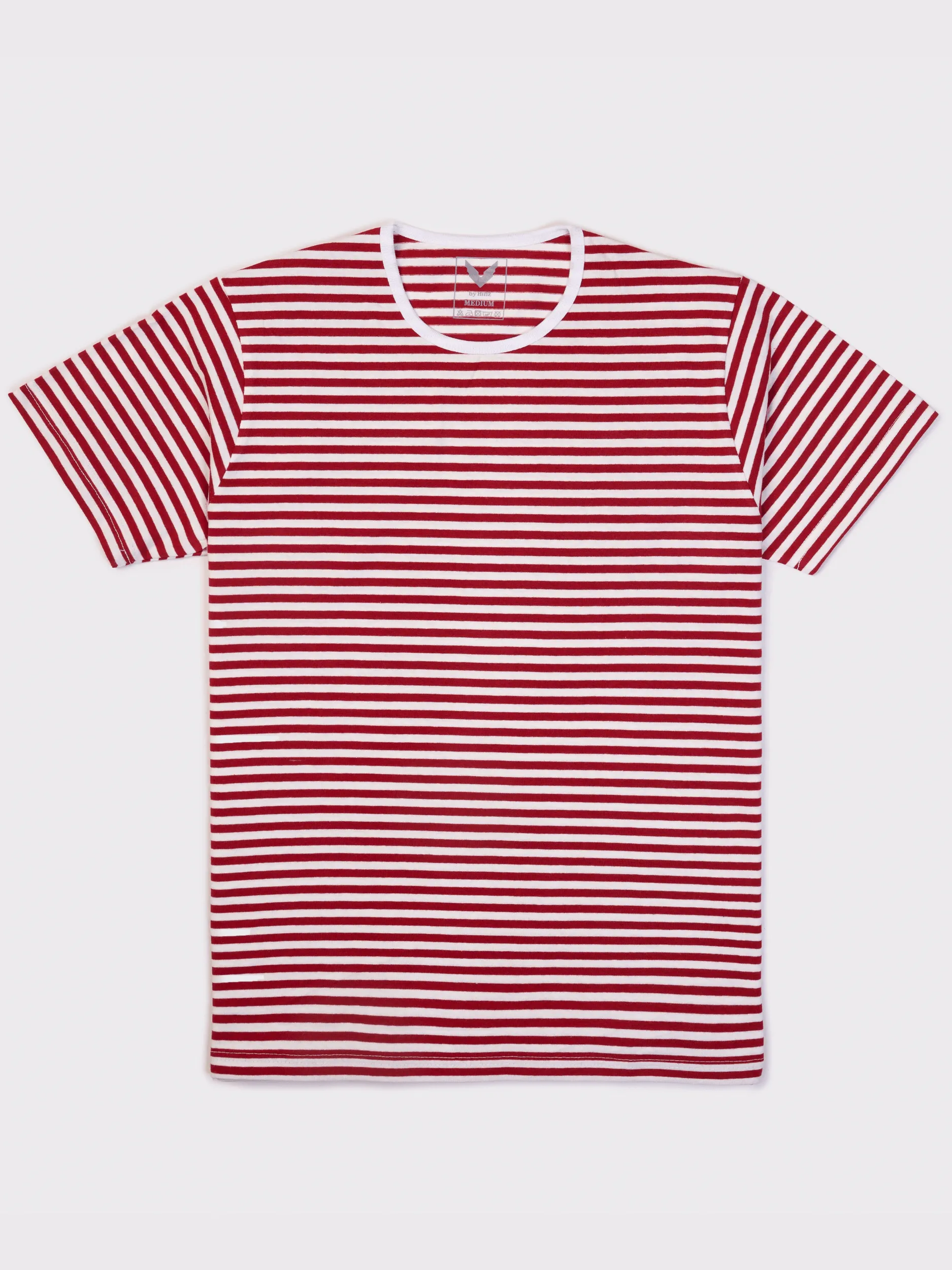 Red Stripes Short Sleeve T-Shirt