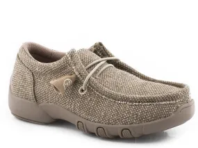 Roper Little Kids Khaki Canvas Chukka