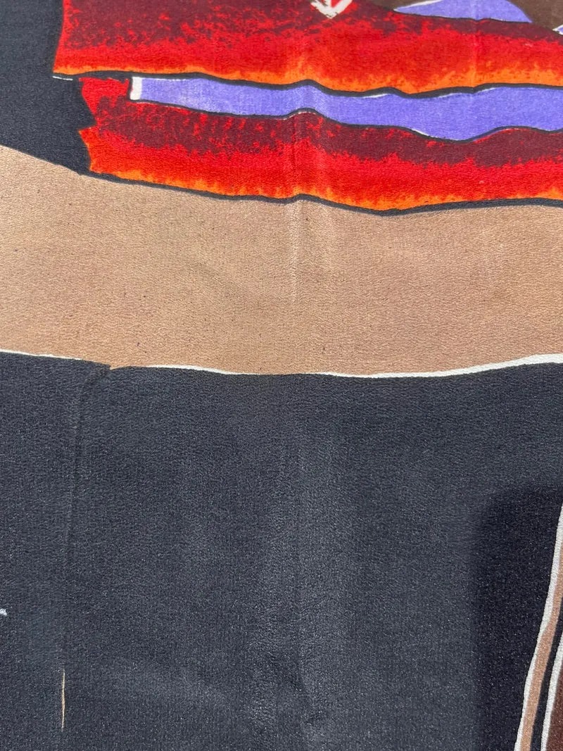 SARIKNOTSARI- AVATAR PURE SILK BOXY TOP