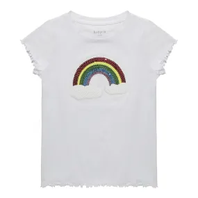 Sequin Rainbow Lettuce Tee