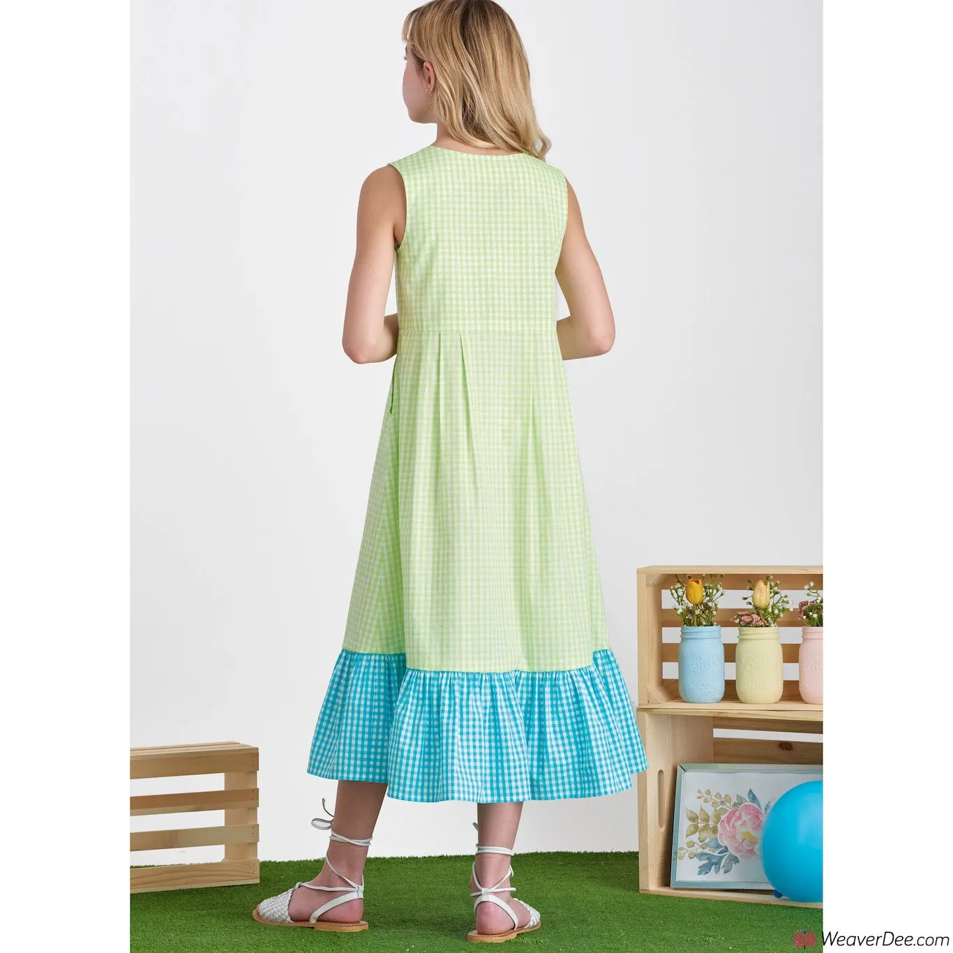 Simplicity Pattern S9617 Children's & Girls' Jumpsuit, Romper & Dress