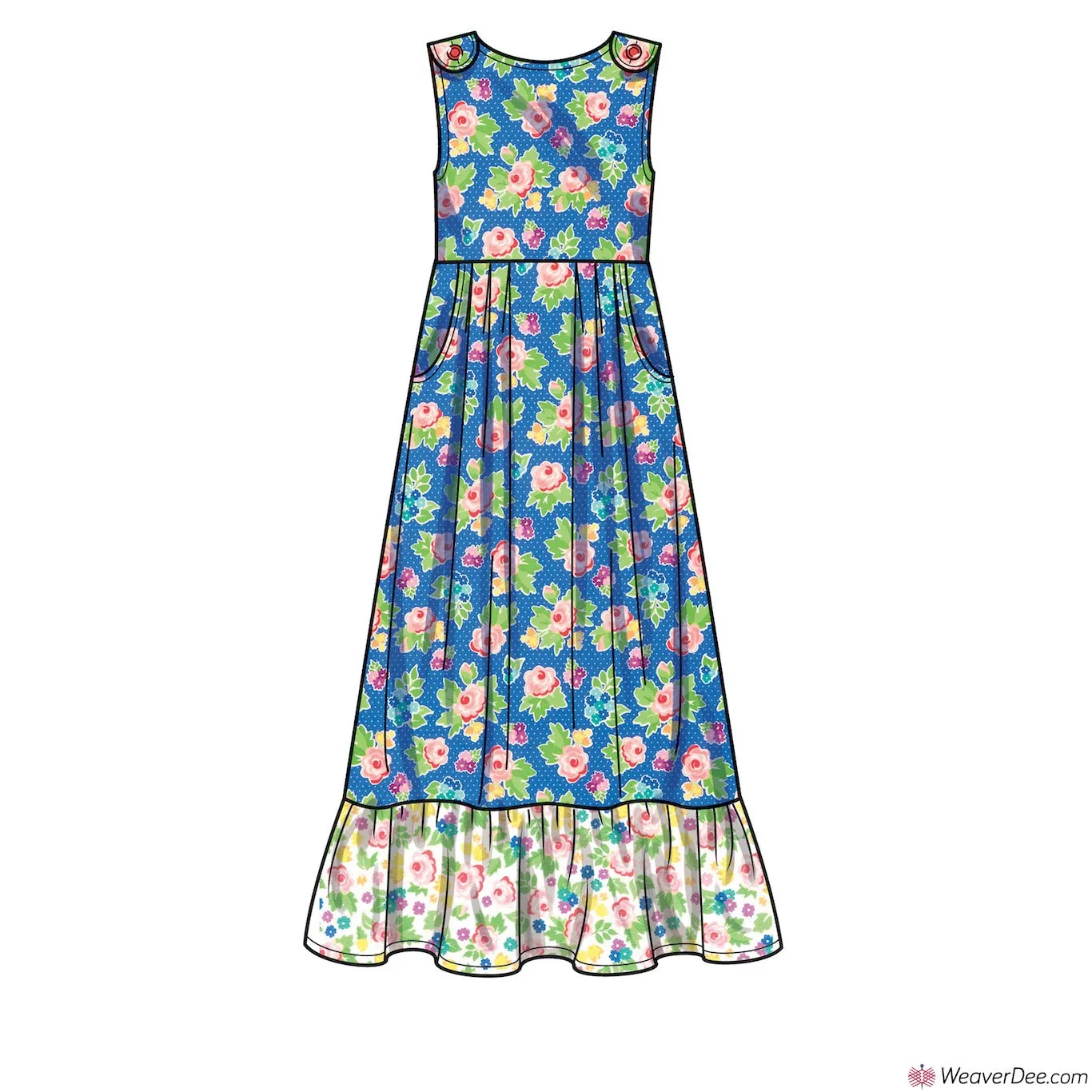 Simplicity Pattern S9617 Children's & Girls' Jumpsuit, Romper & Dress