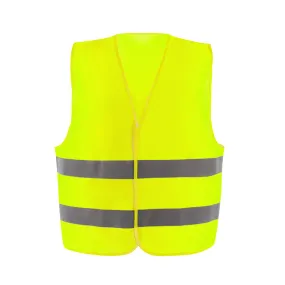 SMASYS Velcro Front High Visibility Safety Vest