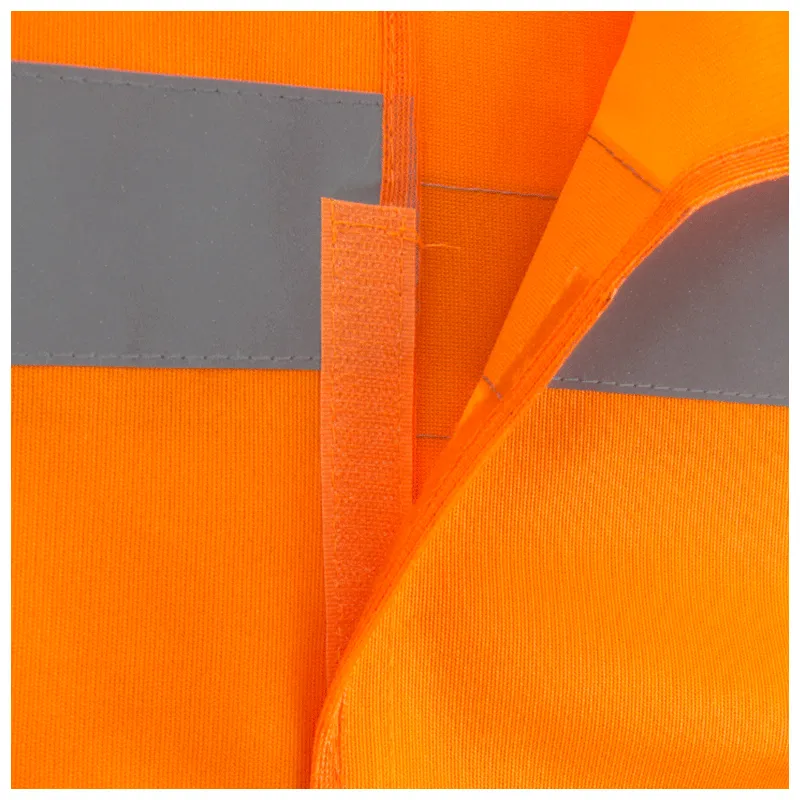 SMASYS Velcro Front High Visibility Safety Vest