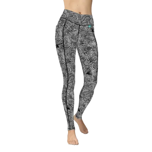 Spacefish Army Eco-Friendly Deep Sea Leggings
