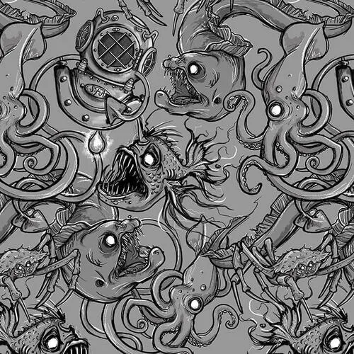 Spacefish Army Eco-Friendly Deep Sea Leggings