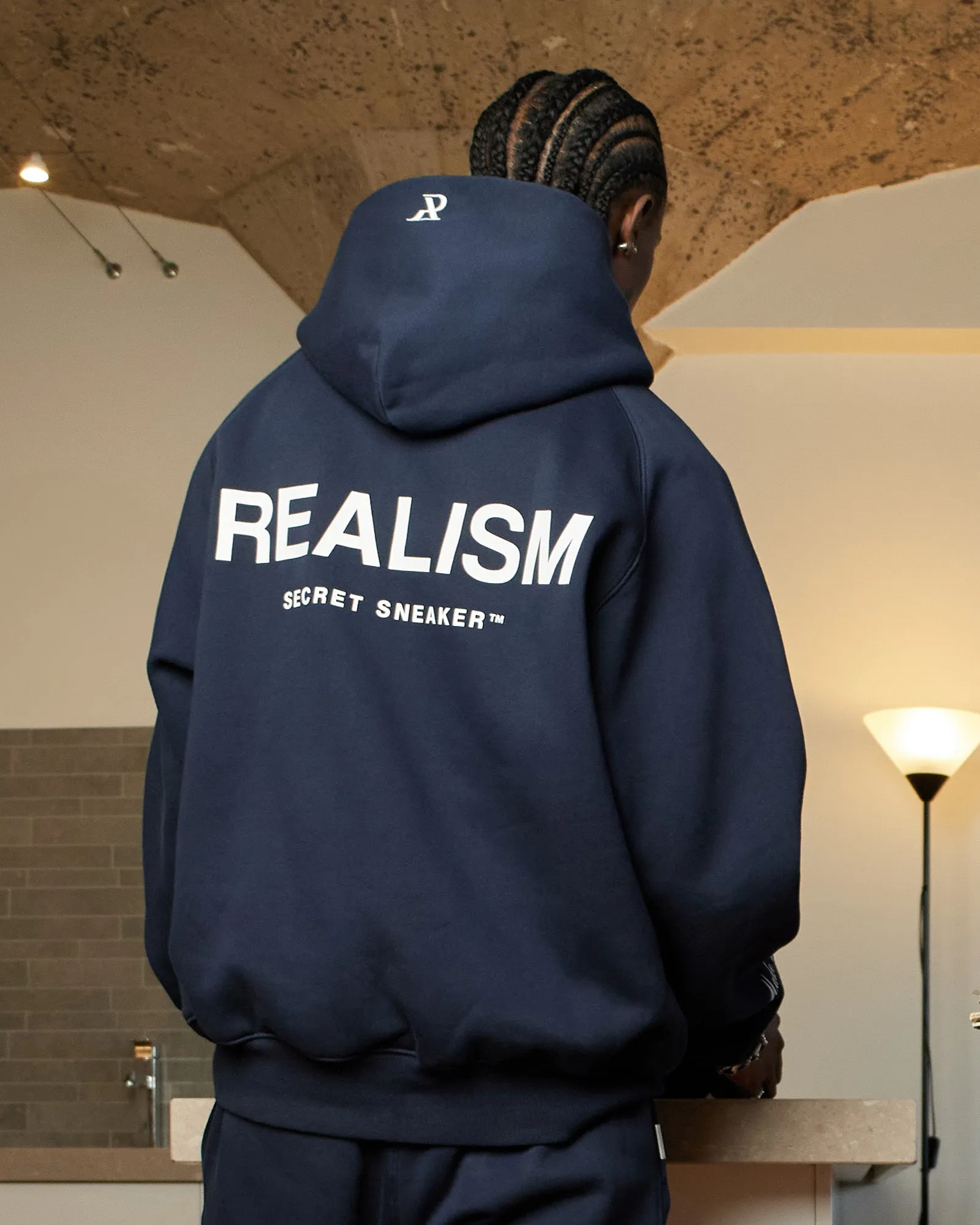 SSS REALISM RADIANT HOODIE ROYAL NAVY