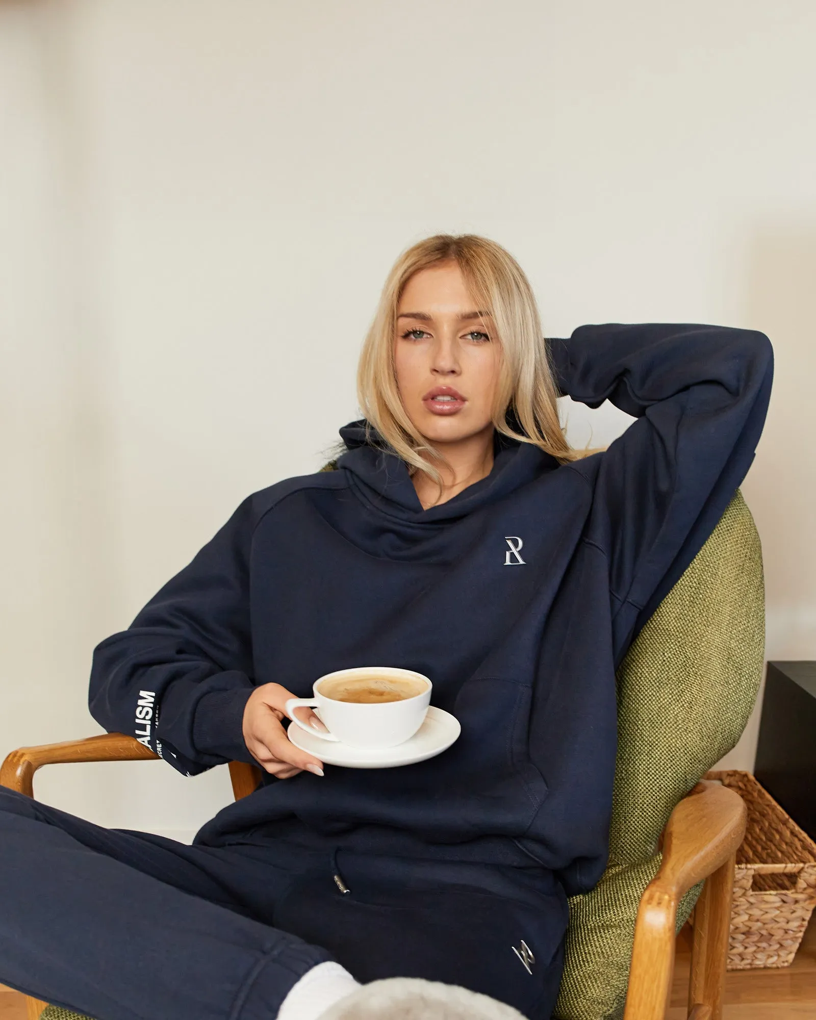 SSS REALISM RADIANT HOODIE ROYAL NAVY