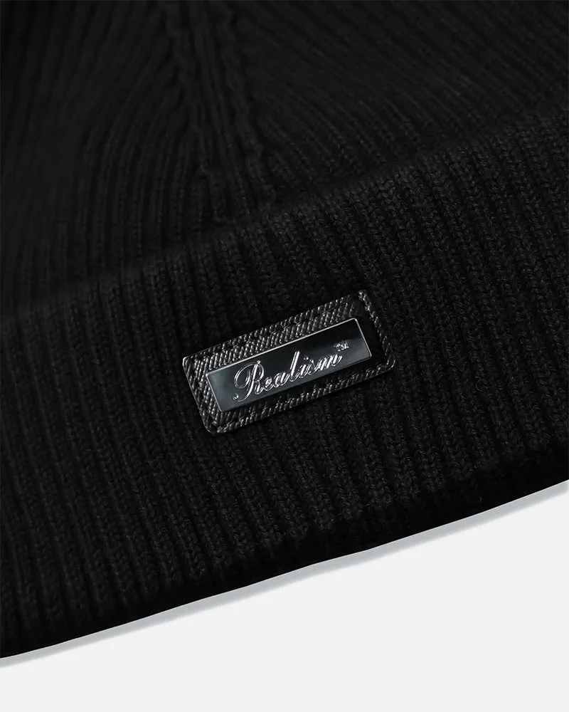 SSS REALISM STANTON BEANIE BLACK