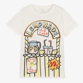 Stella McCartney Girls Lemonade Stand T-Shirt