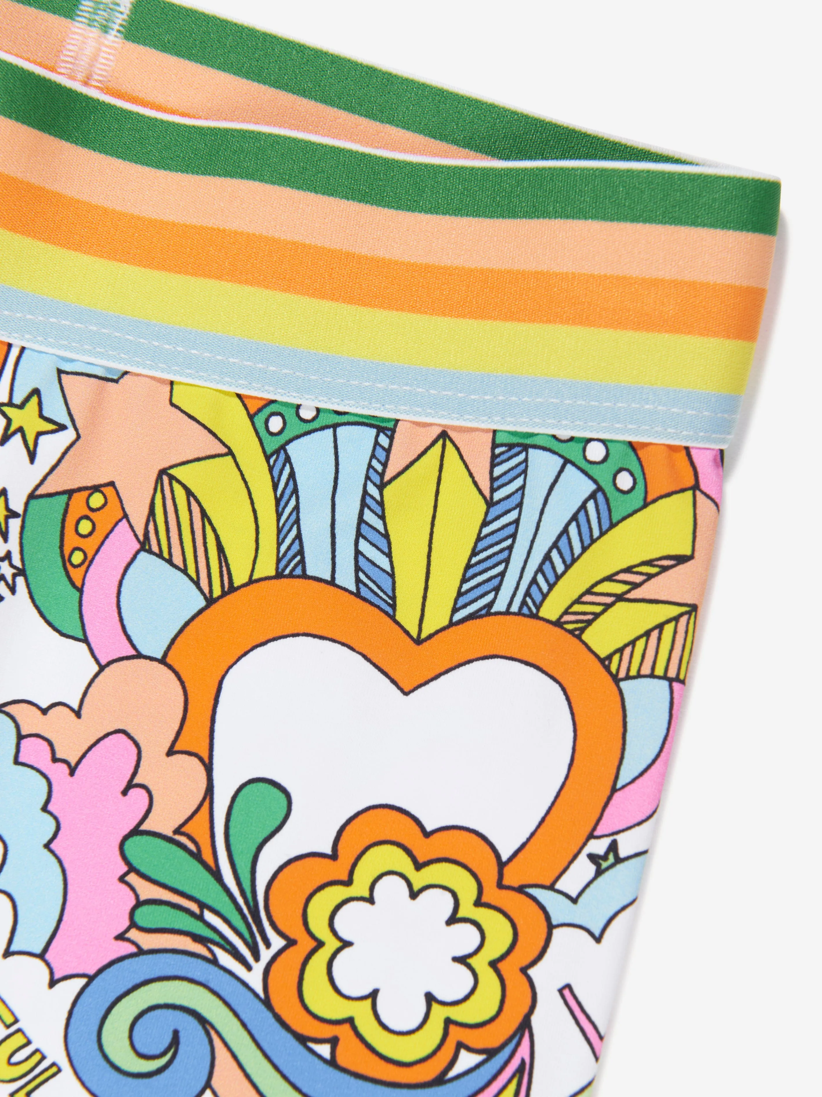 Stella McCartney Girls Printed Leggings in Multicolour