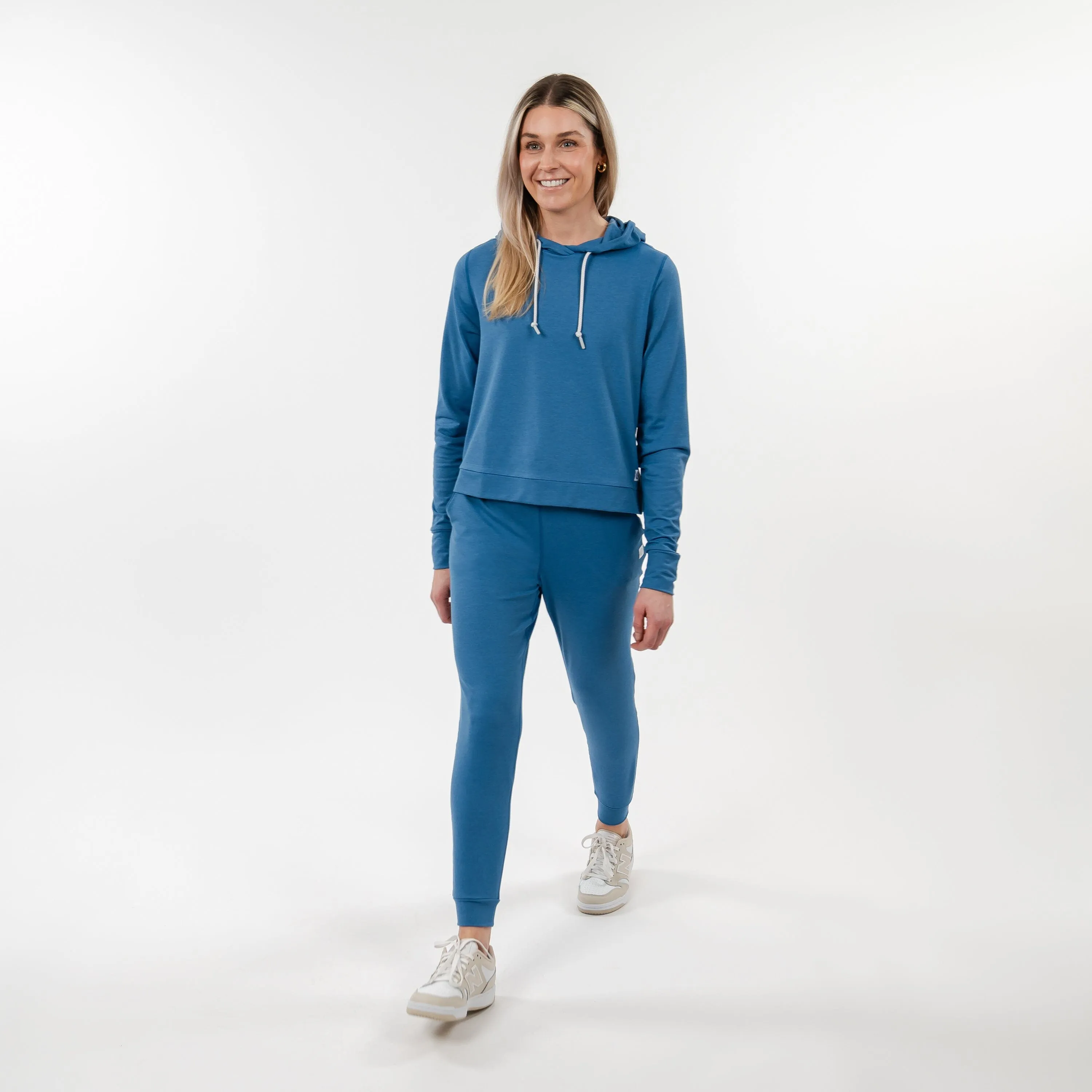 Tempo Performance Jogger | Heather - Stone Blue/Vintage Blue