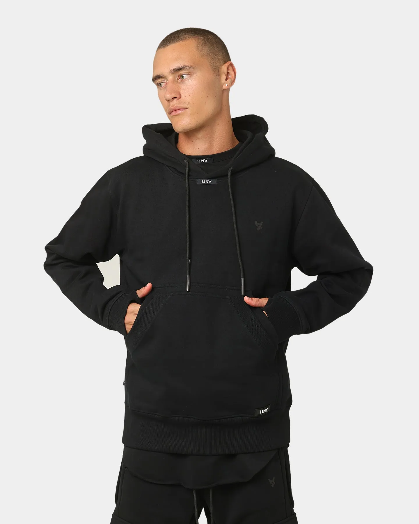 The Anti Order Anti Essential Hoodie Black