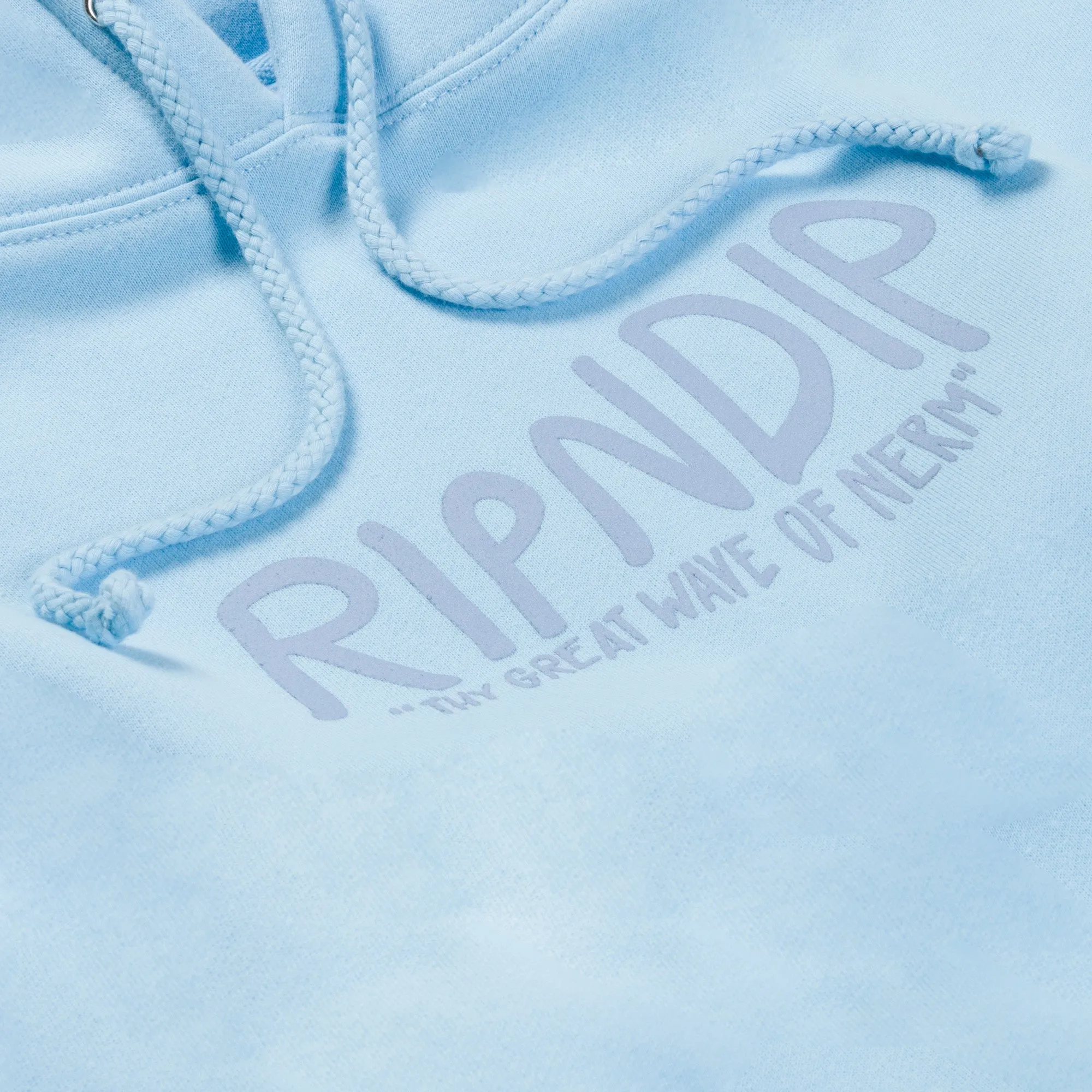 The Great Wave Of Nerm Hoodie (Powder Blue)
